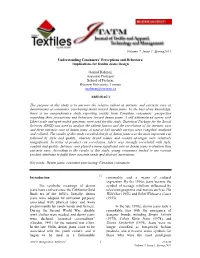 Understanding Consumers' Perceptions and Behaviors: Implications for Denim Jeans Design