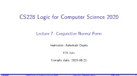 2020-CS228-CNF-Slides