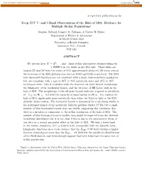 Deep HST V- and I-Band Observations of the Halo Of