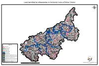 Land Identified for Afforestation in the Forest Limits of Ballari District