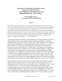 Leah Goldberg's Lady of the Castle and Shulamith