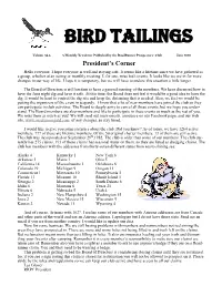 Bird Tailings