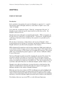 Chapter 4, and 2) the “Form” of Thought
