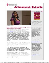CSUDH Alumni Link December 2010