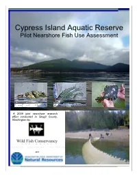 Cypress Island Aquatic Reserve