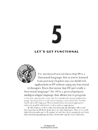 Let's Get Functional