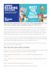 Summer Reading Challenge 2020