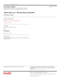 Albert Peter Low - the Iron Man of Labrador Derek H.C