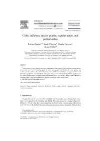 Cubic Inflation, Mirror Graphs, Regular Maps, and Partial Cubes