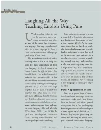 Laughing All the Way: Teaching English Using Puns