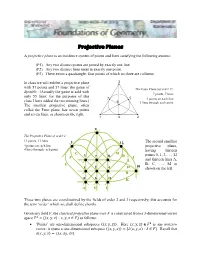 Projective Planes