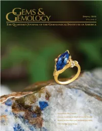 Spring 2015 Gems & Gemology