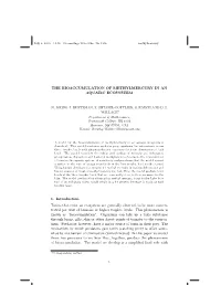 The Bioaccumulation of Methylmercury in an Aquatic Ecosystem