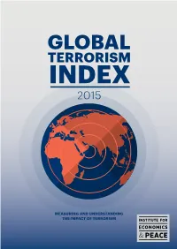 2015 Global Terrorism Index Report