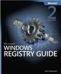 Microsoft Windows Registry Guide, 2Nd Edition (2005).Pdf