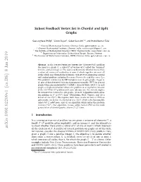 Subset Feedback Vertex Set in Chordal and Split Graphs