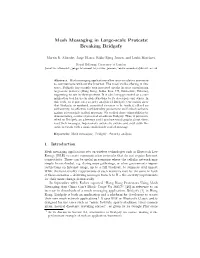 Mesh Messaging in Large-Scale Protests: Breaking Bridgefy