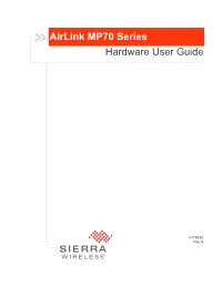 Airlink MP70 Series Hardware User Guide R8