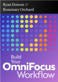Build Your Omnifocus Workflow