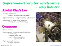 Superconducting Magnets for Accelerators Lecture