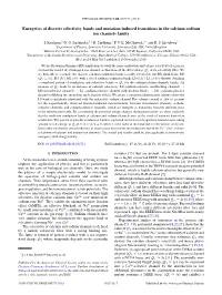 Energetics of Discrete Selectivity Bands and Mutation-Induced Transitions in the Calcium-Sodium Ion Channels Family