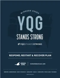 2020 TWEPI Reopen Plan