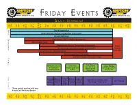 Adepticon 2009 Schedule