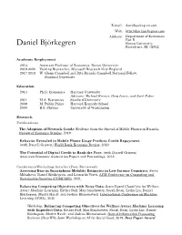 Cv Bjorkegren.Pdf