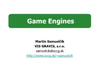 Game Engines