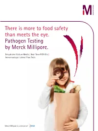Pathogen Testing by Merck Millipore