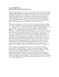 The Proton Philon and Forms in Plato's Lysis