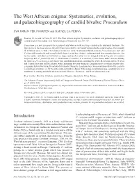 The West African Enigma: Systematics, Evolution, and Palaeobiogeography of Cardiid Bivalve Procardium