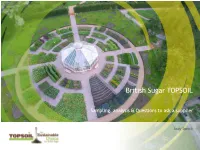 British Sugar TOPSOIL Introduction
