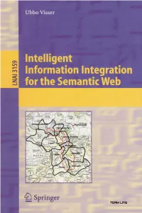 Intelligent Information Integration for the Semantic Web