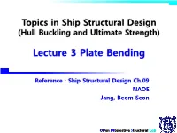 Lecture 3 Plate Bending