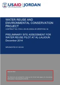 Water Reuse and Environmental Conservation Project Contract No