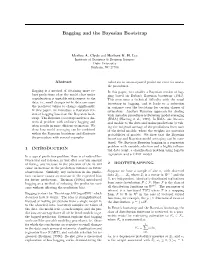 Bagging and the Bayesian Bootstrap
