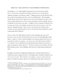 Chapter Four - Science and the Press: Nascent Institutions in Colonial America