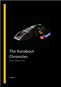 The Runabout Chronicles an STA Gameplay Concept