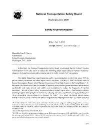 Runway Incursions:1 Adequacy of Ground Movement Safety Systems and of Air Traffic Control (ATC) Procedures