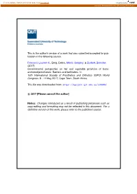 This Is the Author's Version of a Work That Was Submitted/Accepted for Pub