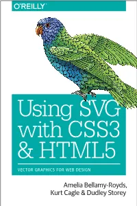 Using SVG with CSS3 and HTML5 Vector Graphics for Web Design