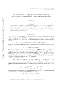 Arxiv:1905.06698V2 [Math.AT] 6 Dec 2019 Prtr Tsatisﬁes It Operator