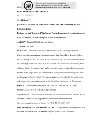 Billing Code 4333–15 DEPARTMENT of THE