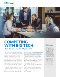 Competing with Big Tech
