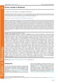 Generic Concepts in Nectriaceae