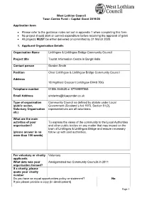 West Lothian Development Trust