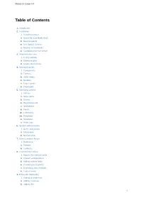 Manual for Contao 3.4