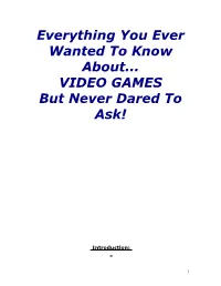 Video Game Systems Uncovered