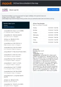242 Bus Time Schedule & Line Route